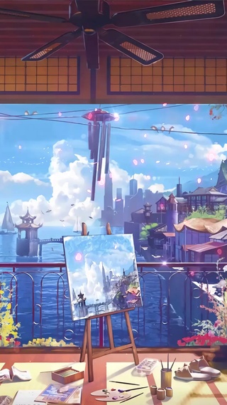 2k海景画