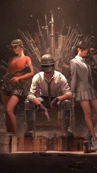 PUBG帅气王座