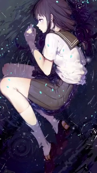 水中少女