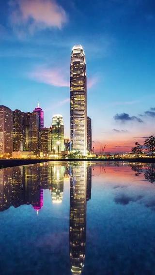 城市唯美夜景
