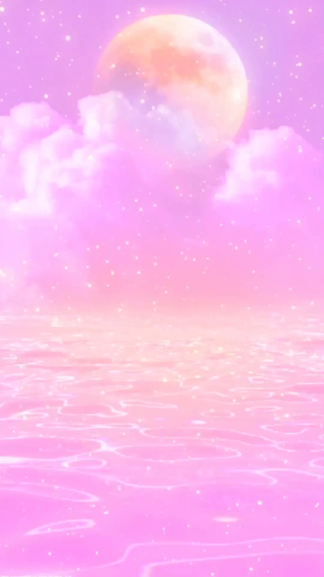 粉色的海