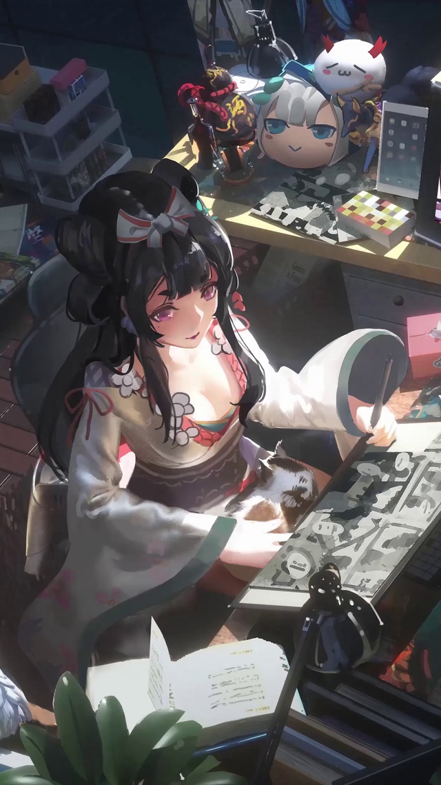 漫画家花鸟卷