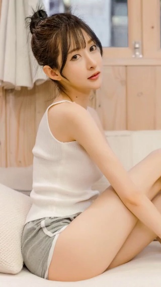甜美的微笑
