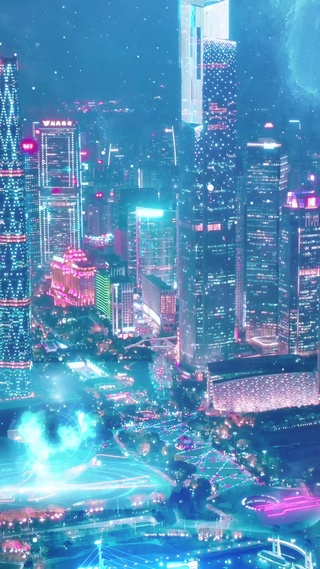 赛博朋克城市