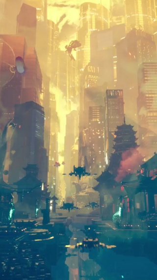 中国风——赛博朋克