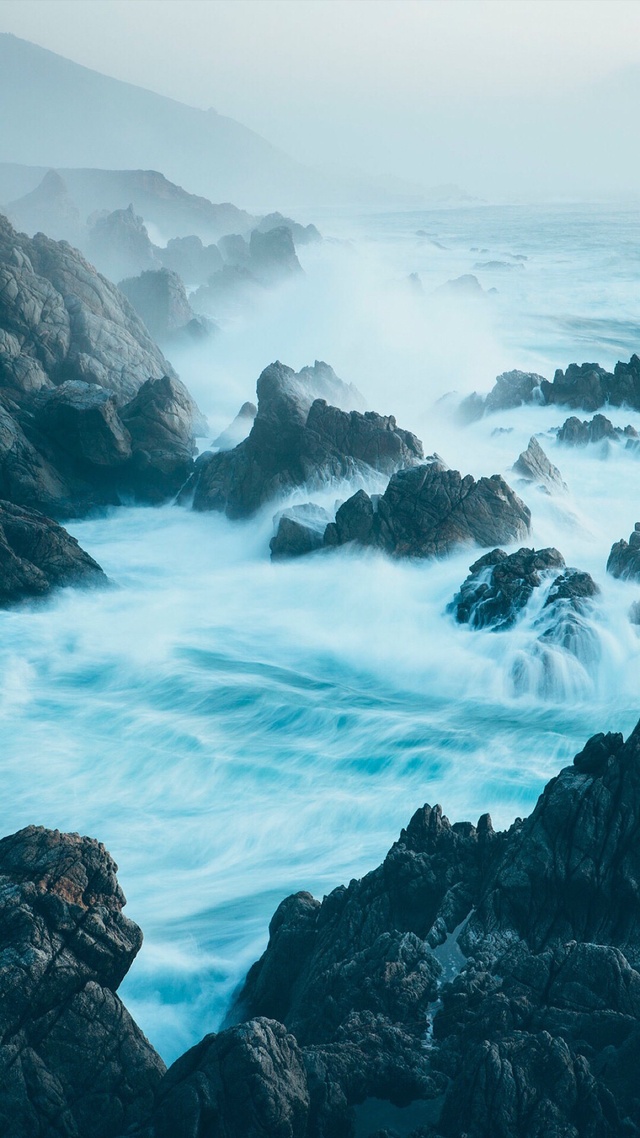 微信壁紙圖山,雲