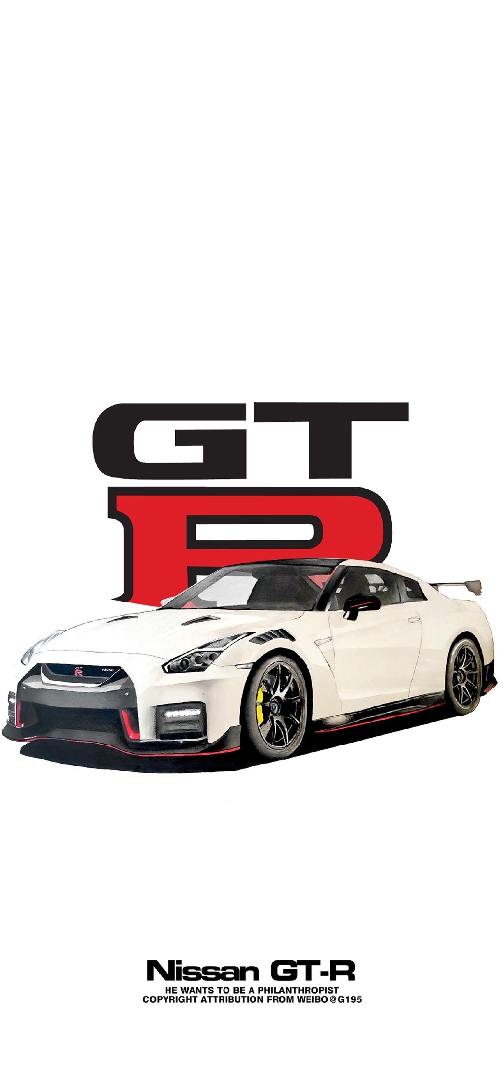 朋友圈壁紙汽車,GTR