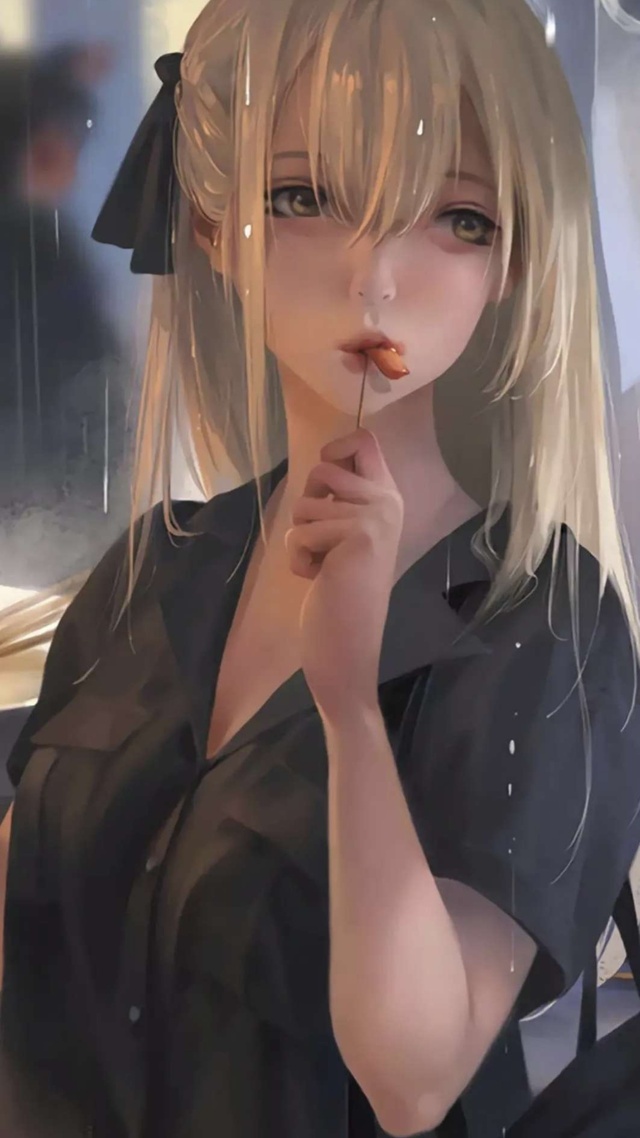 插畫,美少女