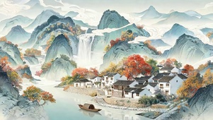 古风山水