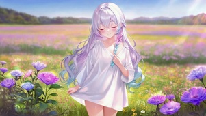花田可爱女孩