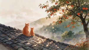 悠闲的小猫