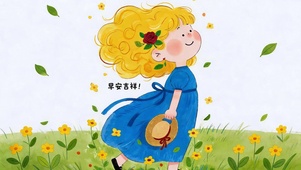 花间早安 治愈
