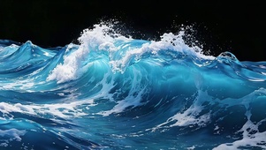 碧海浪涌