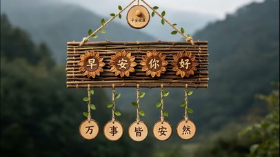 早安，你好。