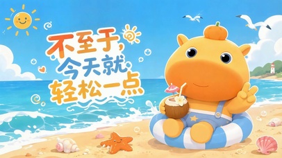 不至于今天就轻松一点