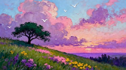 晚霞夕阳海景