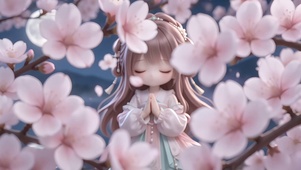 月下祈愿，晚风寄温柔