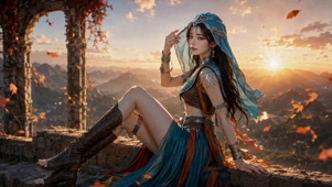 落日遗迹异域女神