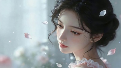 唯美可爱女孩