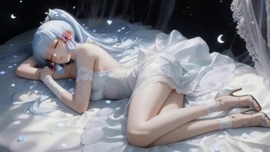 可爱治愈长腿女孩