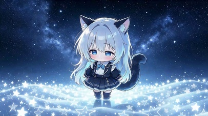 呆萌猫耳萝莉的星星岛