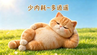 慵懒的橘猫
