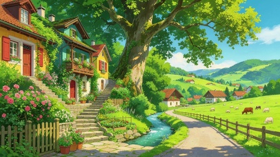 小清新治愈风景壁纸