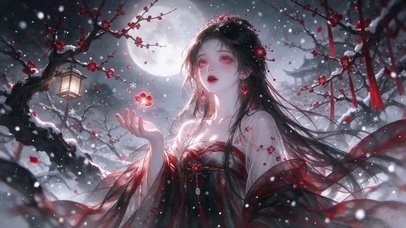 雪中梅林