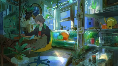 宅男的房间