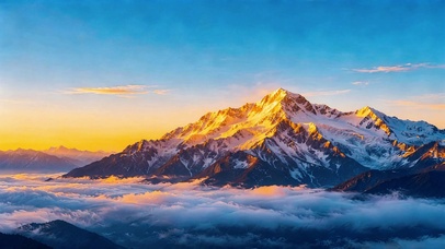 日照金山