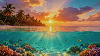 治愈海景