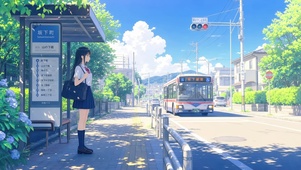 风过裙角