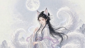 九尾狐妖姬·月下