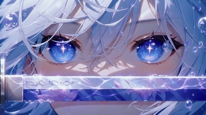 星瞳刀持剑少女