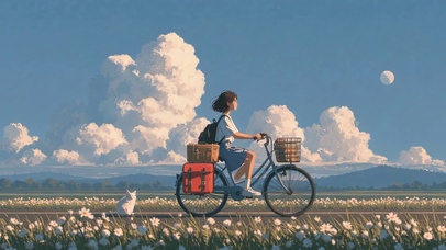 治愈田野骑行