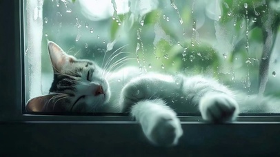 睡着猫咪