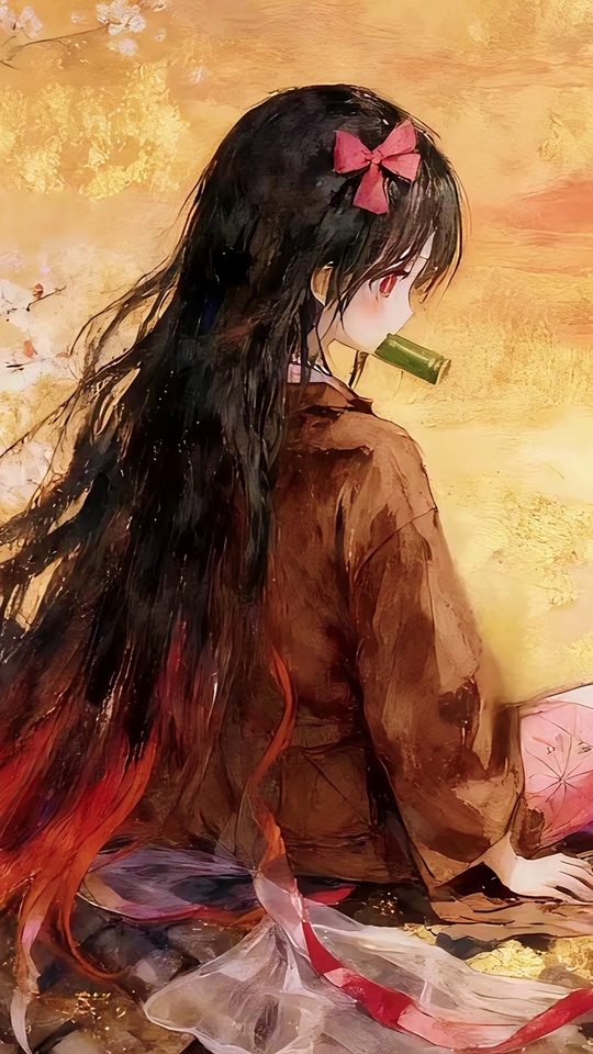 屋檐上的祢豆子