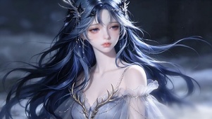 麋鹿仙踪唯美动漫少女