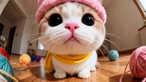 可爱萌宠猫咪