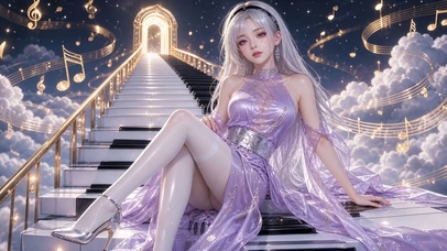 云端・琴键长阶