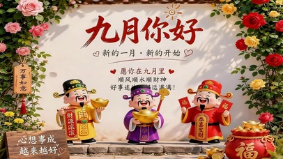 九月你好