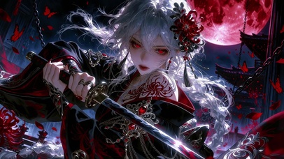武侠风美女壁纸