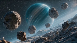 太空陨石星球
