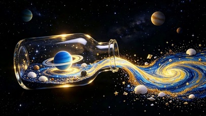 夜景星空