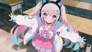 可爱女孩