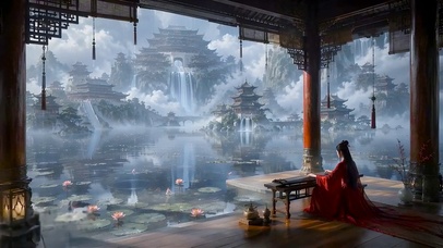古风山水宗门
