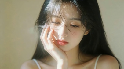 清纯可爱美女