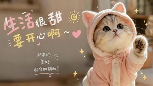 快乐猫咪