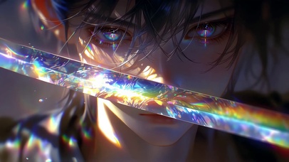 彩色剑刃