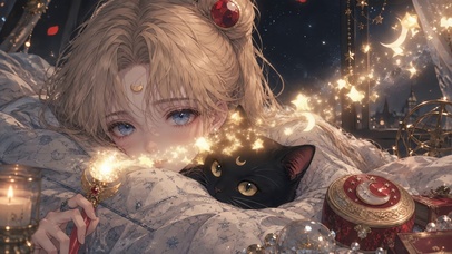美少女战士水冰月和露娜